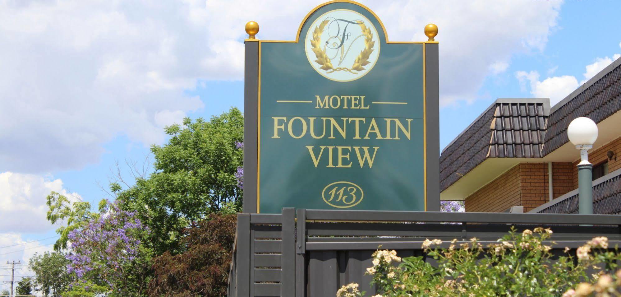 Fountain View Motel Dubbo Buitenkant foto